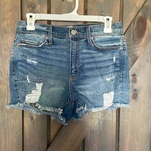 Distressed Jean Shorts